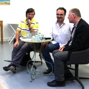 Benoît Séverac, Deon Meyer et Jean-Marc Laherrère Ombres Blanches 2015